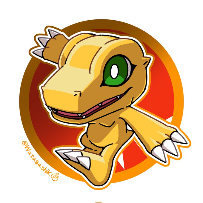 アグモン#デジモン #Digimon 