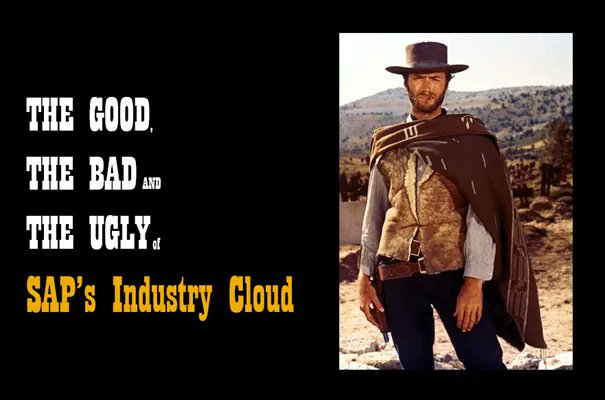strategyagents's tweet photo. The Good, the Bad and the Ugly about SAP’s Industry Cloud | SAP Blogs https://t.co/qjnIBujFlM https://t.co/WnRMM6DPpf