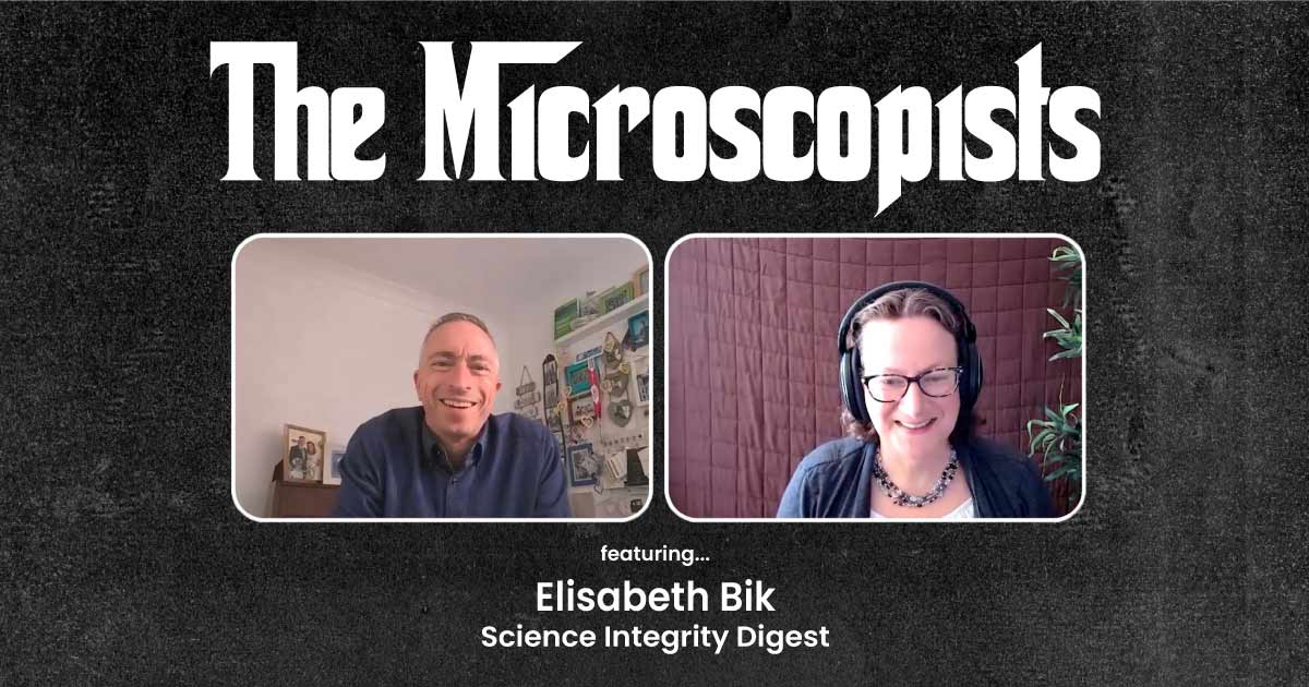 MASSIVE! Meet Elisabeth Bik an inspirational forensic scientist (see @ScienceMagazine & front pages international papers @thetimes @Telegraph). Real impact! Not just about work, but also passions and hobbies. See/Hear - bit.ly/microscopists4… #TheMicroscopists @MicrobiomDigest