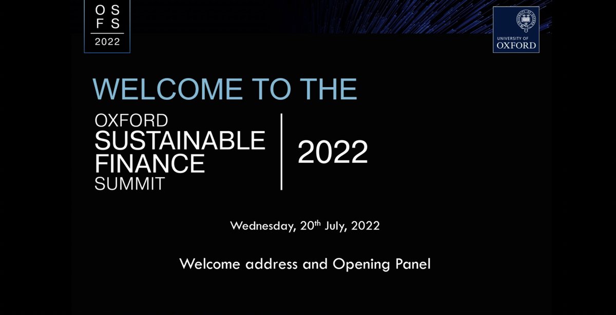TheSmithSchool's tweet image. Missed the #OxSustainableFinance Summit?

Watch the Welcome address and Opening Panel here:
youtube.com/watch?v=acRgRu…

#OSFS2022 #SustainableFinance
@Persefoni 
@UniofOxford 
@ukcgfi 
@followMFS
