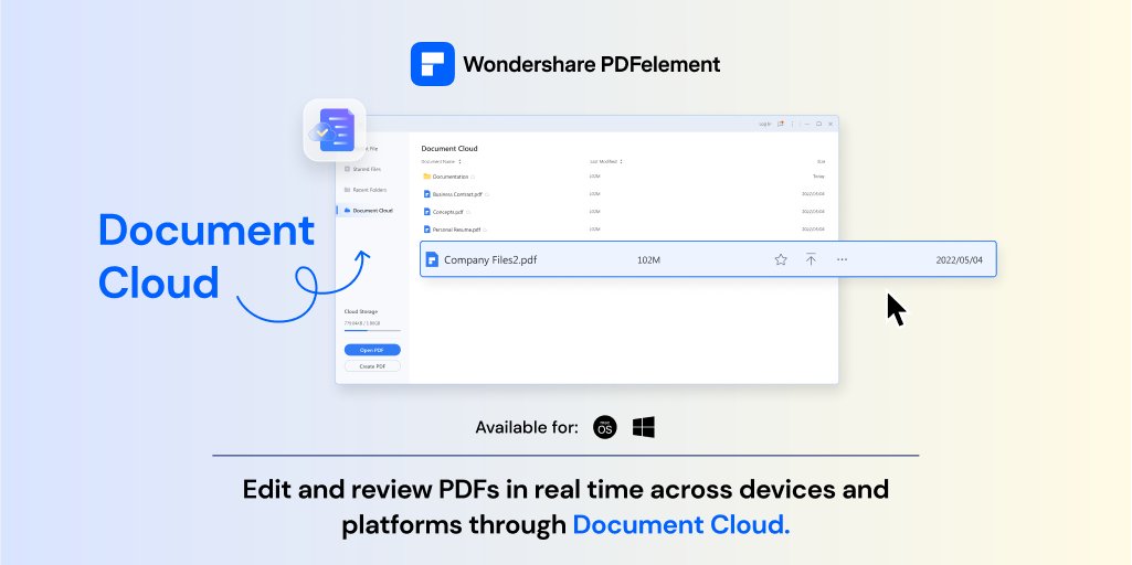 PDFelement's tweet photo. With PDFelement 9, you can edit PDFs in real-time over the cloud anytime, anywhere to improve efficiency.
Join our #SmartChoiceForPDF campaign to win great prizes! Learn more https://t.co/wUynZ6x3bY
#wondershare #pdfelement #pdfelement9 https://t.co/vUeIox0MLx