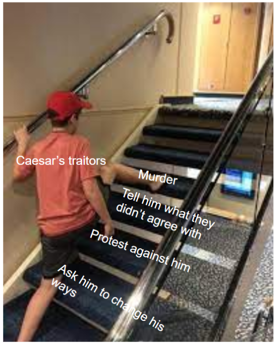 ClassicsNHHS's tweet image. Last day of term, and what better way to finish than to have the Y10 ancient historians create subject-specific memes?! Let us know if you have a favourite. 1/2