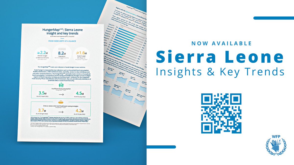 🔔Now available! The #SierraLeone Daily Insights &amp; Key Trends can now be accessed directly from <a href="/WFP/">World Food Programme</a>'s #HungerMapLIVE.

Download the latest report here: bit.ly/SLEhml
