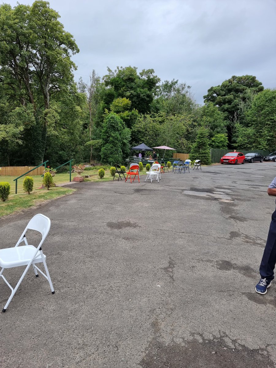 Calderglenhouse's tweet photo. Open Day in progress at Calderglen House today. Demos of Animal care, Gym, Yoga, OT, CBT, Woodwork and Fishing. Thanks to current and ex residents and staff for making day run smoothly! Thanks to ADPs and Prison Service for attending. https://t.co/jef4v0zu9Q