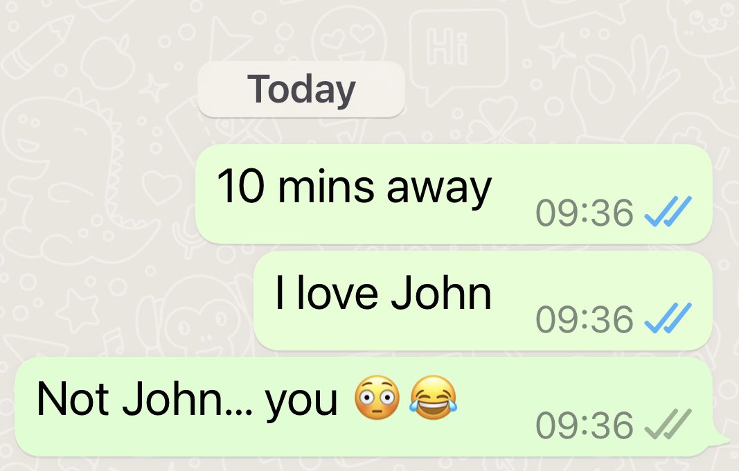 mrdanwalker's tweet image. Definitely up there as one of the most awkward messages I’ve ever sent my wife 😂😂😂
#PredictiveText