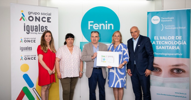 ONCE_oficial's tweet photo. ¡Los 45 años de la Federación Española de Empresas de Tecnología Sanitaria y los 15 de la Fundación Tecnología y Salud en el #CupONCE del 1 de agosto!

@fenin_es @ILUNION @JuegosONCE #BienJugado