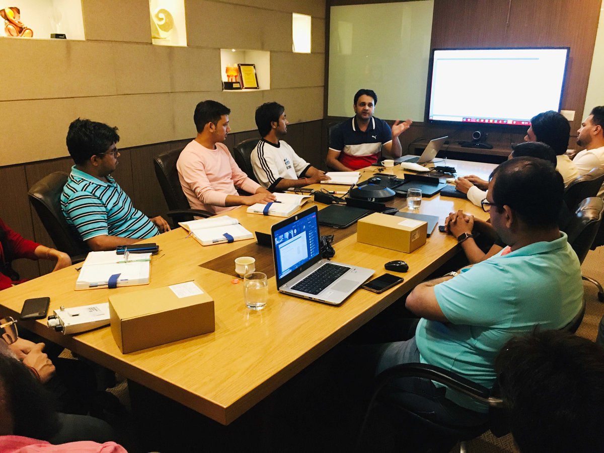 CloudInfotech1's tweet photo. "Always walk through life as if you have something new to learn and you will."
Today conducted a meeting /training session with #BEETEL 😍
.
.
#FridayMeeting #brainstorming #beetel #radwin
#training #continouslearning #growth #productivityimprovement #programs #team #meeting https://t.co/jNa5Qg2OPk