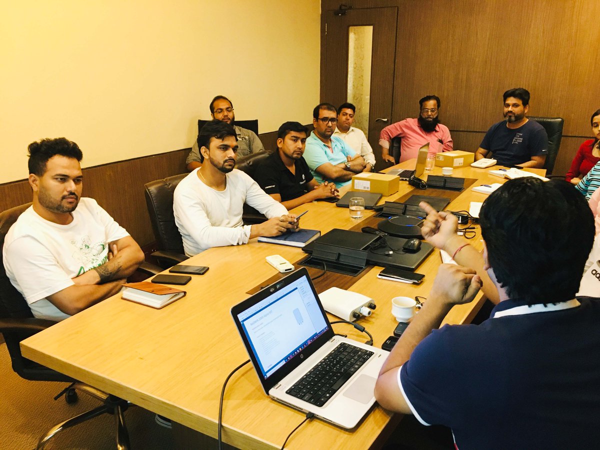 CloudInfotech1's tweet photo. "Always walk through life as if you have something new to learn and you will."
Today conducted a meeting /training session with #BEETEL 😍
.
.
#FridayMeeting #brainstorming #beetel #radwin
#training #continouslearning #growth #productivityimprovement #programs #team #meeting https://t.co/jNa5Qg2OPk
