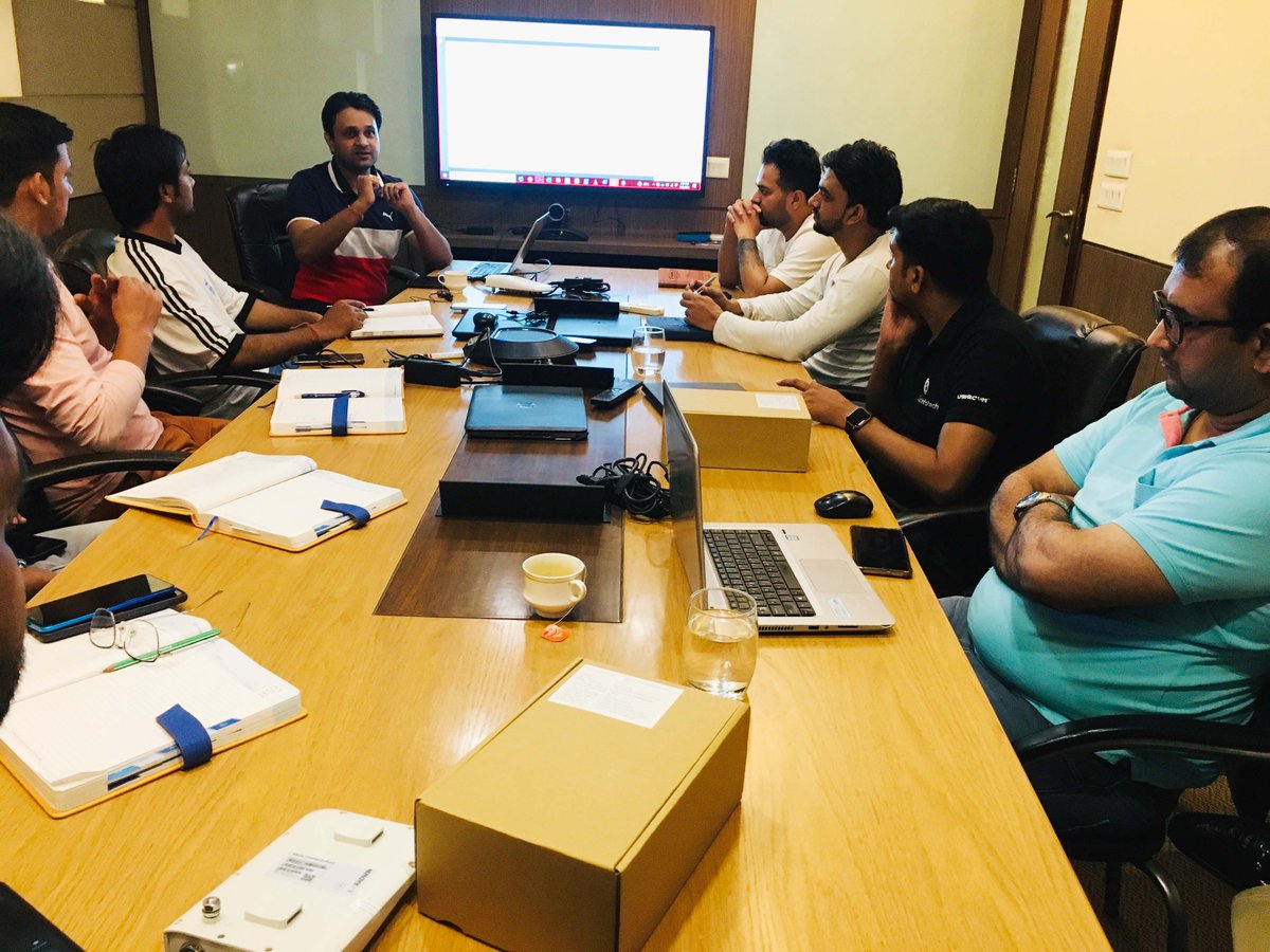 CloudInfotech1's tweet photo. "Always walk through life as if you have something new to learn and you will."
Today conducted a meeting /training session with #BEETEL 😍
.
.
#FridayMeeting #brainstorming #beetel #radwin
#training #continouslearning #growth #productivityimprovement #programs #team #meeting https://t.co/jNa5Qg2OPk