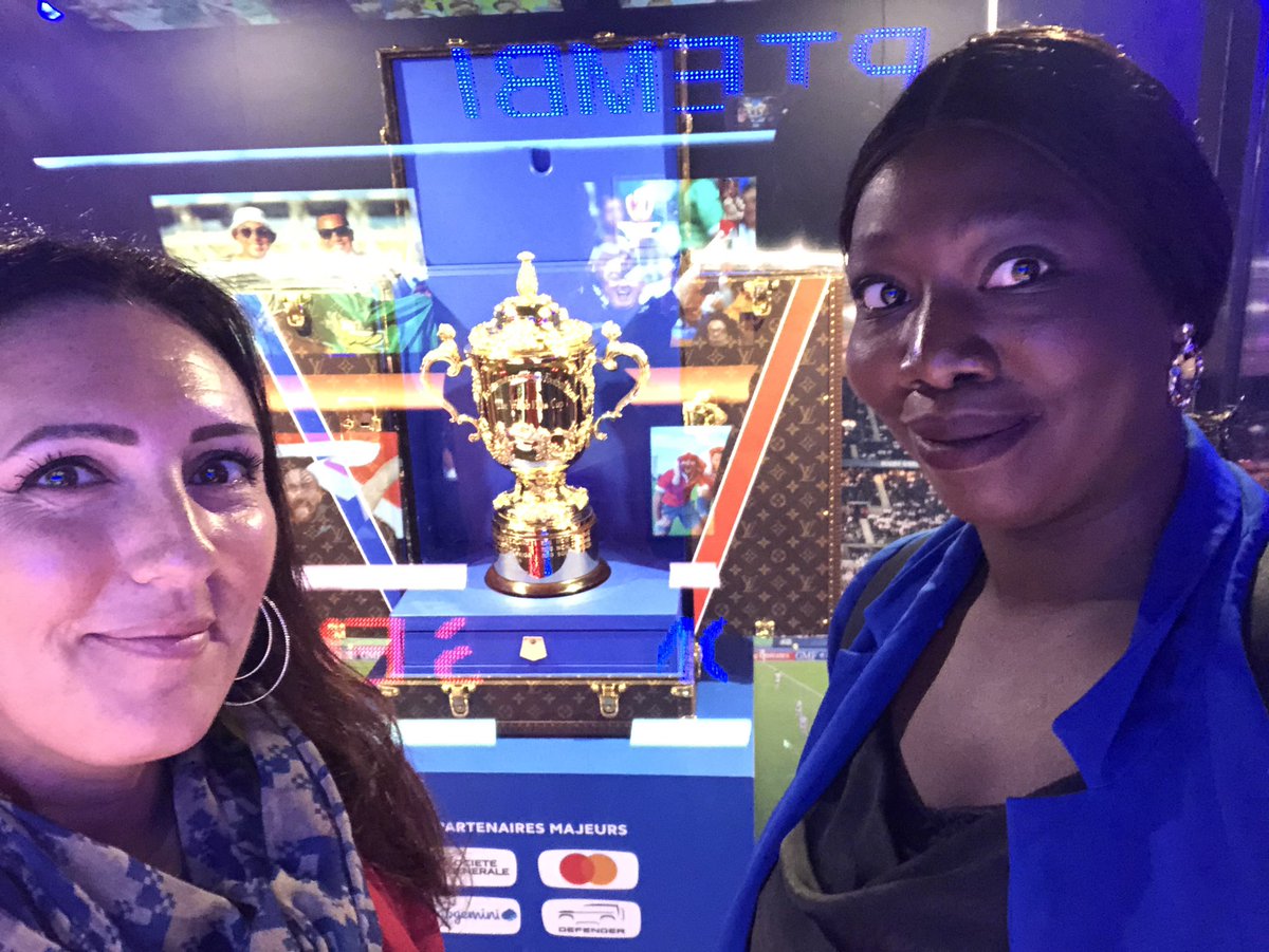 GwenaelleDo's tweet photo. Inauguration #france2023rugbytour @Lillemaville @WholesaleOrange @OrangeHDF @Orange_France @amb_digit @Judicalle_Kaita @lillefrance @MEL_Lille @SNCF https://t.co/s5qoWYF5pg