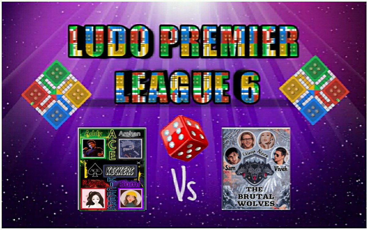 LazyySaket's tweet photo. Match 2 9:15pm
#AceKickers Vs #BrutalWolves 

#LPL6 
#LudoPremierLeague https://t.co/pwIyLQa03V