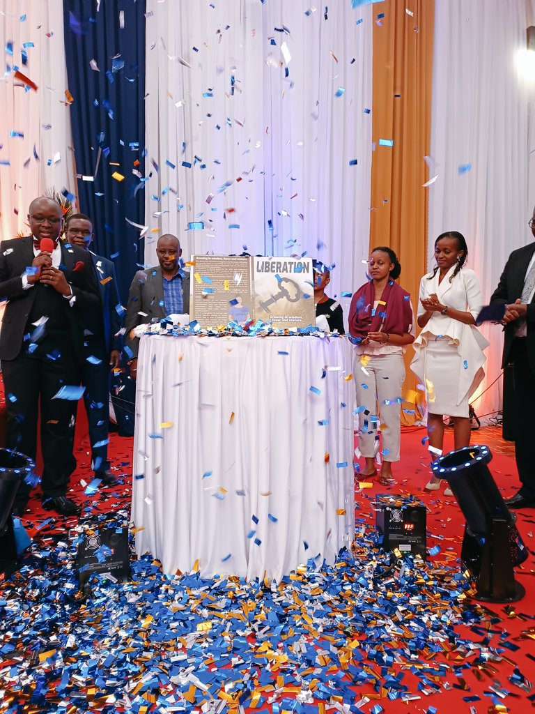 Kevo_Eight's tweet photo. Ms. Grace Muroki Launches her Book LIBERATION @kcauniversity.

Decor: @sunflowerkenya
Venue: @kcauniversity
@its_makena_

 #JoinKCAUniversity 
#LiberationBookLaunchAtKCAU

Msando Moses Kuria 4 million #KUgraduation 
#JusticeForMwamba https://t.co/zSGmMc50Ta