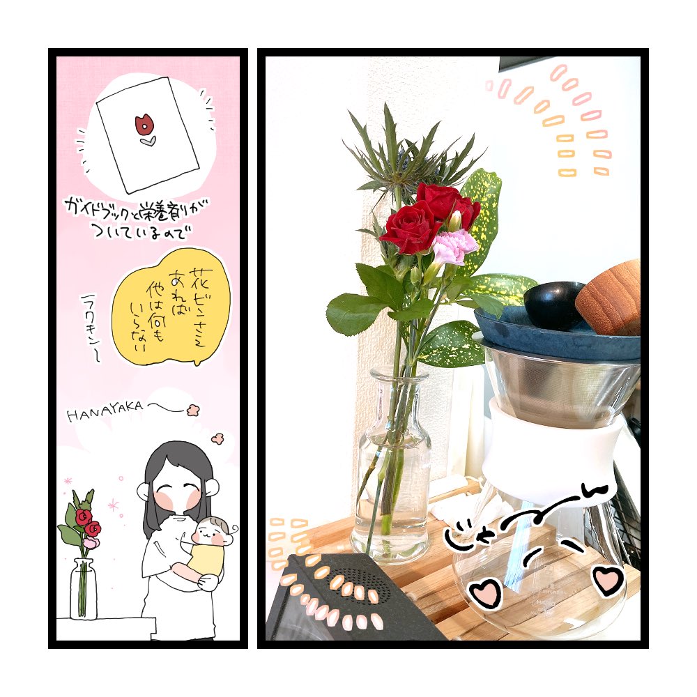 お花の定期便 bloomeeさまよりお花が届きました🌻

お花屋さんに行きたくてもタイミングがなかなか掴めないとき、ポストに届くのはとてもありがたい〜🙏 