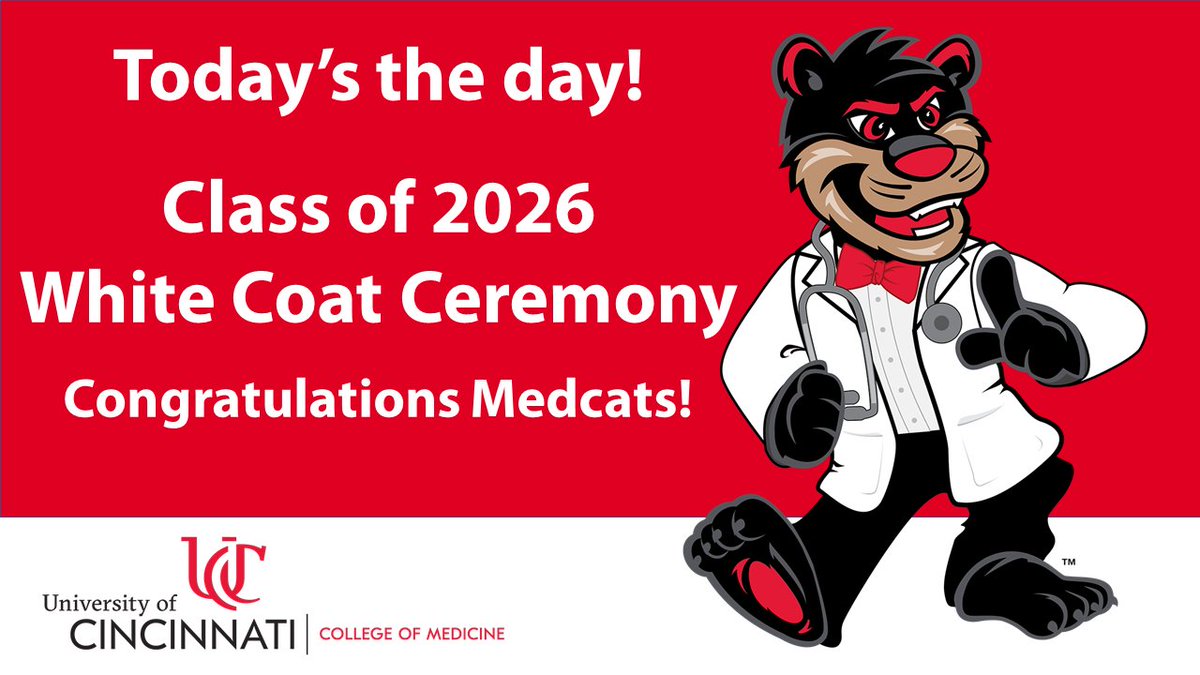 UCincyMedicine's tweet photo. Congratulations @UCincyMedicine Class of 2026! https://t.co/YTN1NcTzwQ