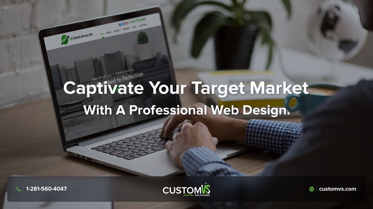 custom_virtual's tweet photo. Here at Custom Virtual Solutions, we have professional designers who are capable of providing your #website with a professional, yet captivating #webdesign and layout that would best represent your brand.
#customvs #webdev #webdeveloper #webdevelopment https://t.co/D2AF3qhRns