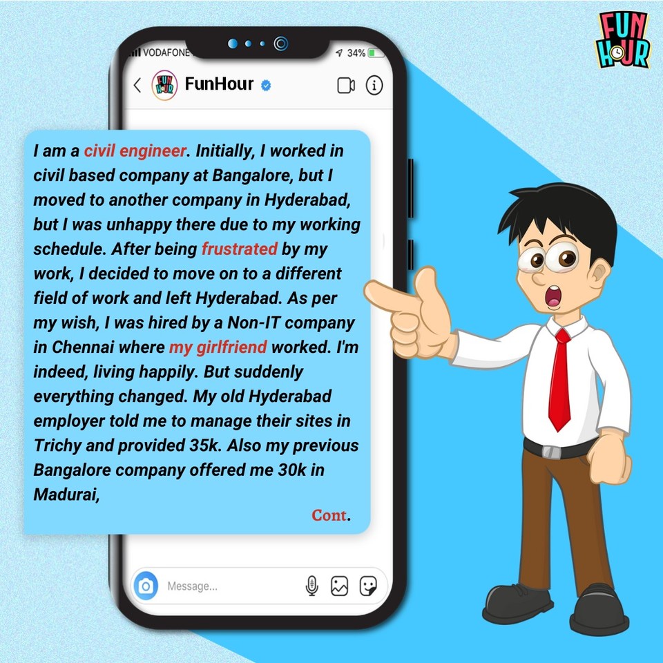 FunHourOfficial's tweet photo. One of our followers shares their life story with us 
☝🏻READ AND SHARE 

Share your story @FunHourOfficial  you can inspire, counsel, and console your thoughts to this world❤️‍🔥

#funhour  #growwithfunhour #lifelessons #sharebox  #civilengineer  #worklife #regrets #baddecisions https://t.co/j0kOBK6efC