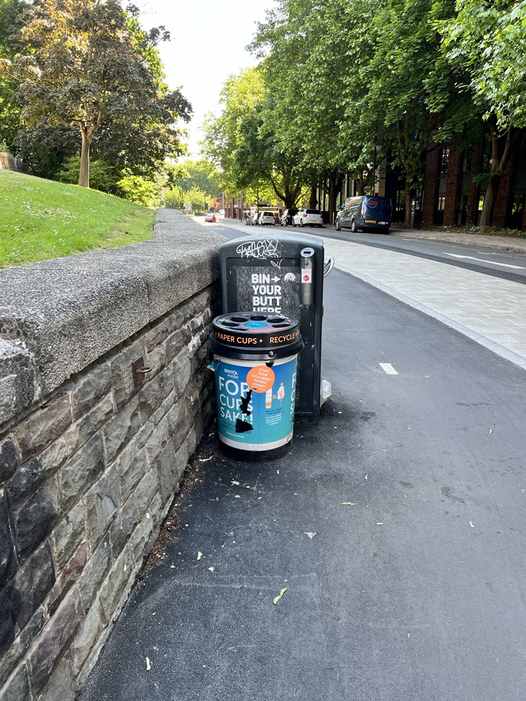 Hurrah the Bin has gone!