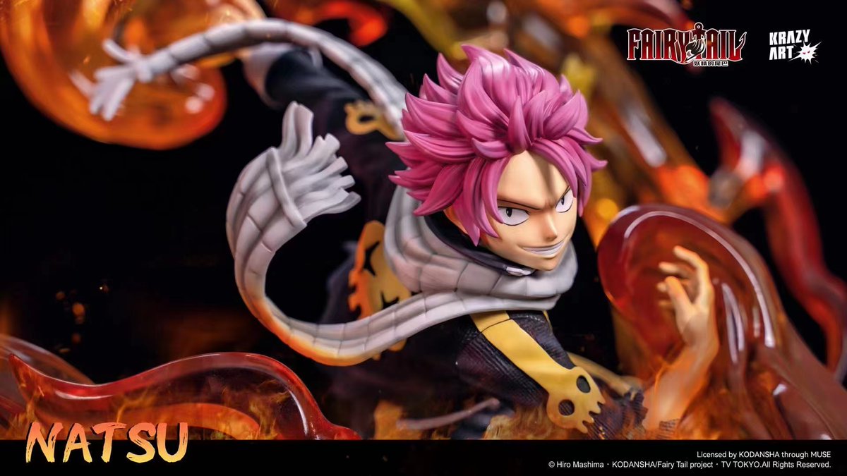 i.HS toys on Twitter "🎁Krazy Art Studio Etherious Natsu Dragneel