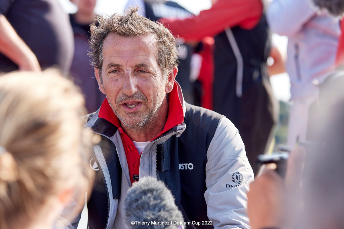 Lgrandlarge's tweet photo. [DRHEAM CUP] @challenge_ocean, vainqueur en Grand monocoque ! 🥇

L'équipage de Valdo Doyer a coupé la ligne d'arrivée ce matin, bravo à eux ! 👏🏻

@LorientAgglo
@LeytonFrance

#DrheamCup #LorientGrandLarge #LGL #CourseAuLarge https://t.co/WbflRhUyPp