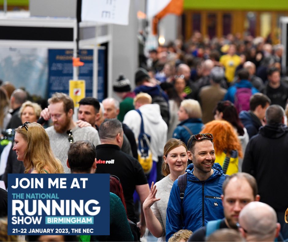 I'm an ambassador for The National Running Show, use my code to get free tickets! invt.io/1txbpbgjlo9