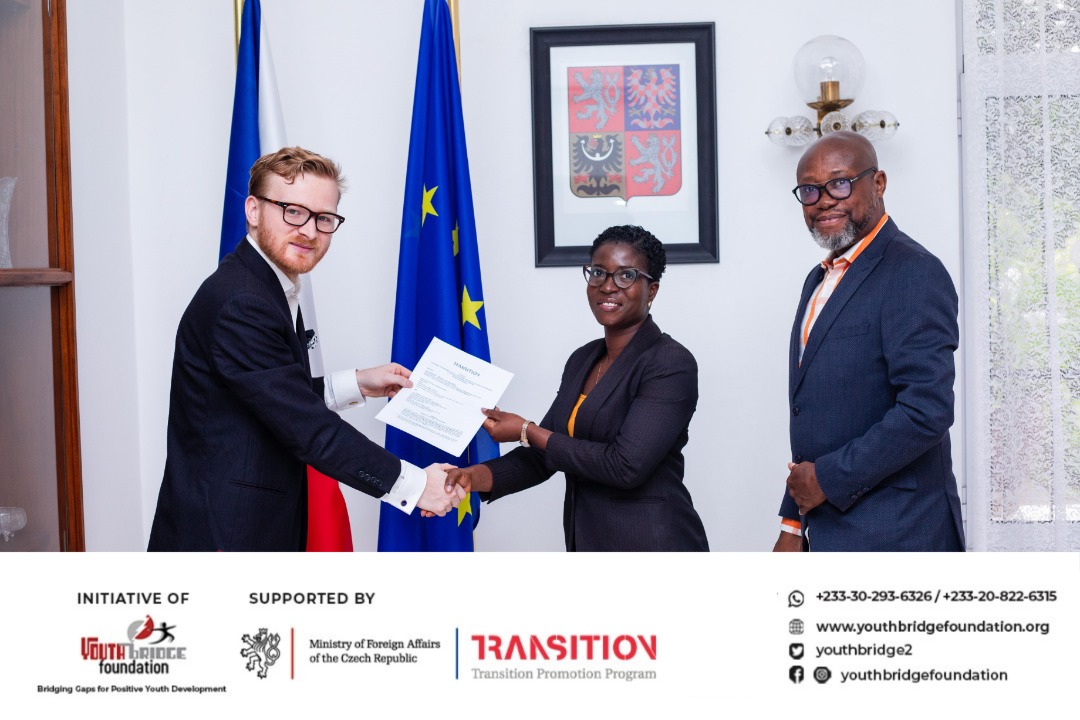 YouthBridge2's tweet photo. In the wake of economic hardships, strengthening partnerships at the local level is critical to youth development. Embassy of Czech Republic, Ghana partners YBF on the Transitions Promotion Program to expand #YouthInLocalGovernanc project to #Ghana's Northern & Western Regions. https://t.co/qk64ice07G
