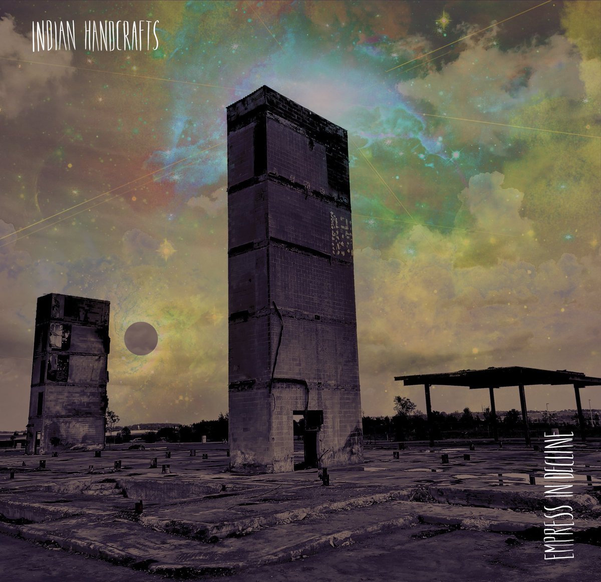 Todays the day! Get our new album Empress in Decline @bandcamp and stream it wherever. indianhandcrafts.bandcamp.com