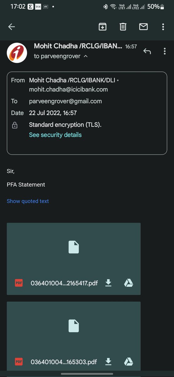 groversaab's tweet photo. @gmail I am getting banking statements for someone else in my email id due to ur stupid bug.

Where is data security and privacy?
@sundarpichai https://t.co/3umVwThcyo