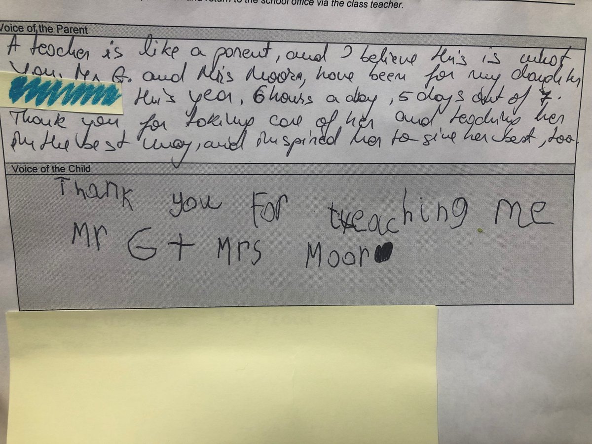 VictoriaRoadPS's tweet photo. We have been overwhelmed today with all of the gifts, cards, pictures and hugs the children have given to us 😍
We have just received this back from a parent and this has absolutely made our year - this is what it is all about
Thank you all for the support you continue to show us https://t.co/pVI8CFdRg9