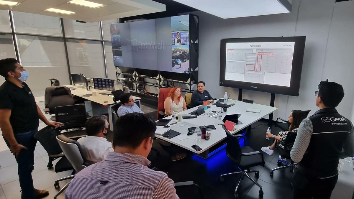 Gesabgroup's tweet photo. Training days in #DeskWall, #DataWall and #APITool for the GESAB Mexico team in which they have been able to thoroughly delve into all the concepts, to finally receive the official certification. Good work! #trainningdays https://t.co/G3RbUYH558