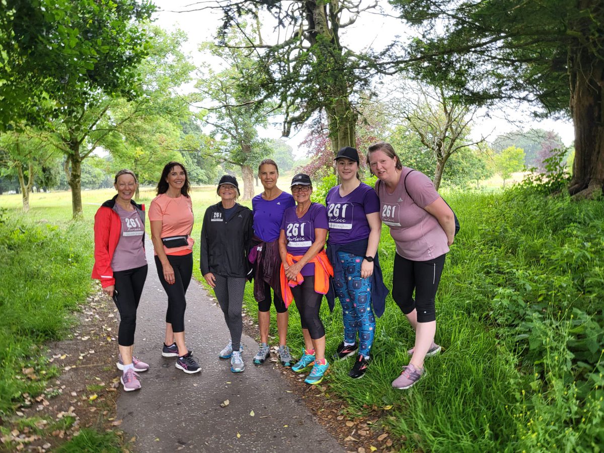 261ClubLanc's tweet photo. A refreshing run and fun with resistance bands this morning. Strong, healthy women supporting each other to be active - we love it! #261fearless @261ClubUK @261Fearless https://t.co/87815LkE7P