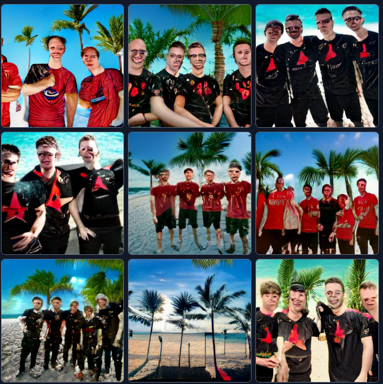 AstralisCS's tweet photo. Ayo?!?
we asked an AI to draw #Astralication 😂 https://t.co/ZAdd4XKaNs