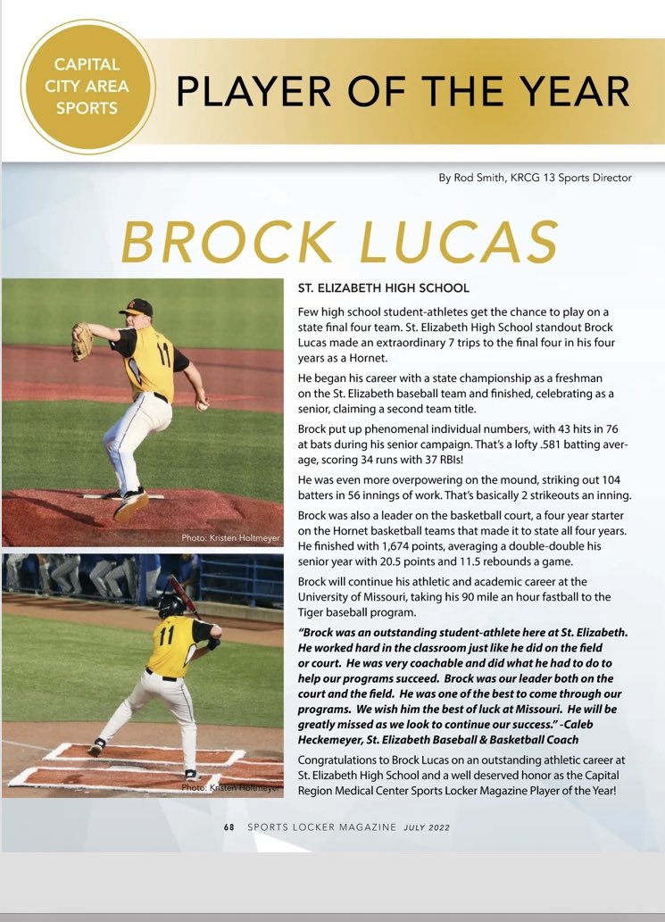 <a href="/brock_lucass/">Brock Lucas</a> had a high school career for the ages!  Now he will be up against the best in the country competing for SEC action!  Good luck Brock keep being a leader!