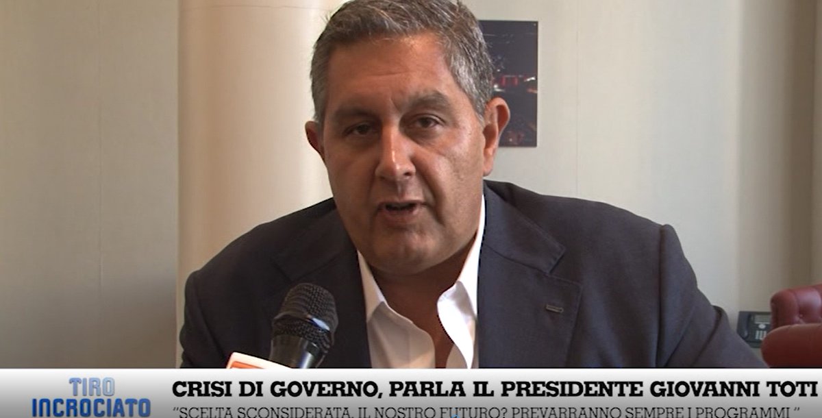 Crisi di governo, #Toti a #Telenord: "Se qualcuno mette in discussione l'amministrazione ligure, faremo decidere ai cittadini".
Leggi qui l'articolo➡️telenord.it/crisi-di-gover…