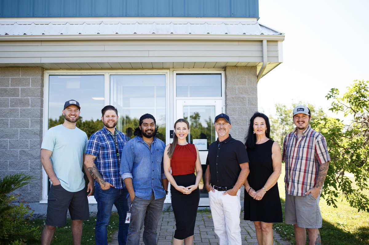“School picture day” was fun yesterday! This is our very lean team <a href="/BluenoseLabs/">Bluenose Labs</a>! Makin waves!