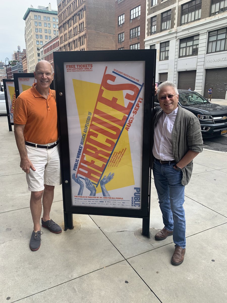 DavidZippel's tweet photo. Wishing you a Happy Birthday, Alan Menken!! It’s a privilege to write with you and a joy to be your friend. https://t.co/4GoFkkR5l4