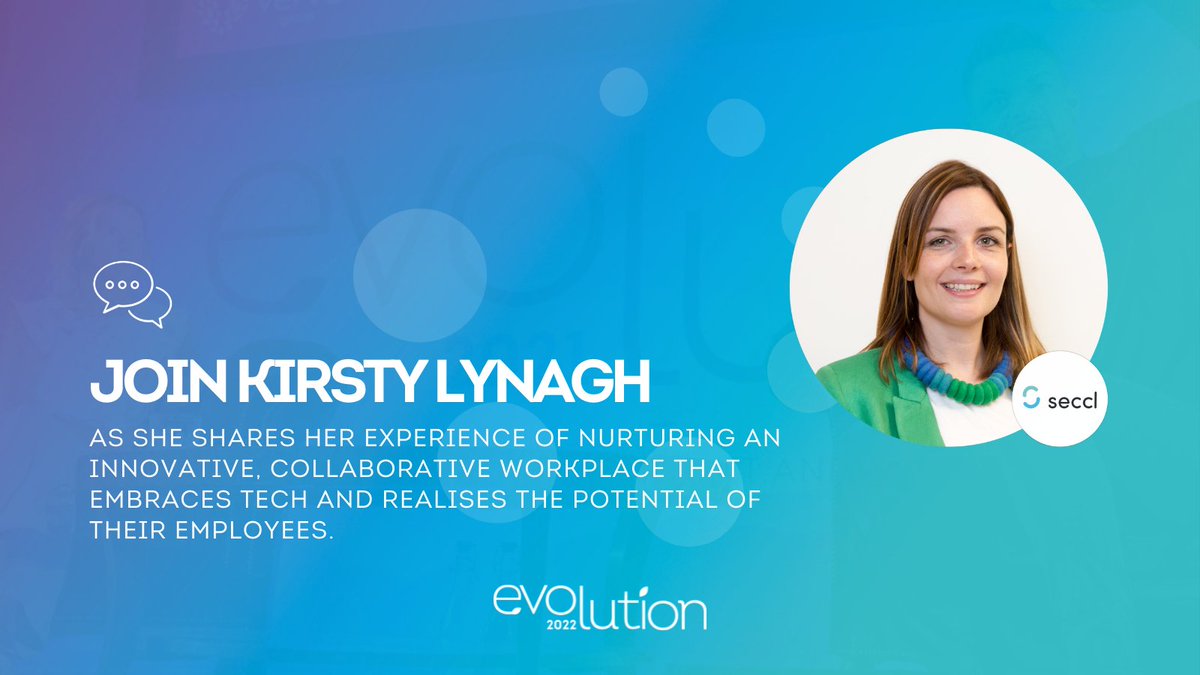 It's time to announce our speakers for the #VerveEvolution2022 Talent stream...

First up, we have @KirstyLynagh from <a href="/SecclTech/">Seccl</a> 🥳. Kirsty will appear on our panel of Chief People Officers, offering insight and knowledge on all things talent!

🎟 evolution.weareverve.co.uk