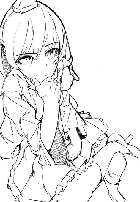 落書きの龍です! 