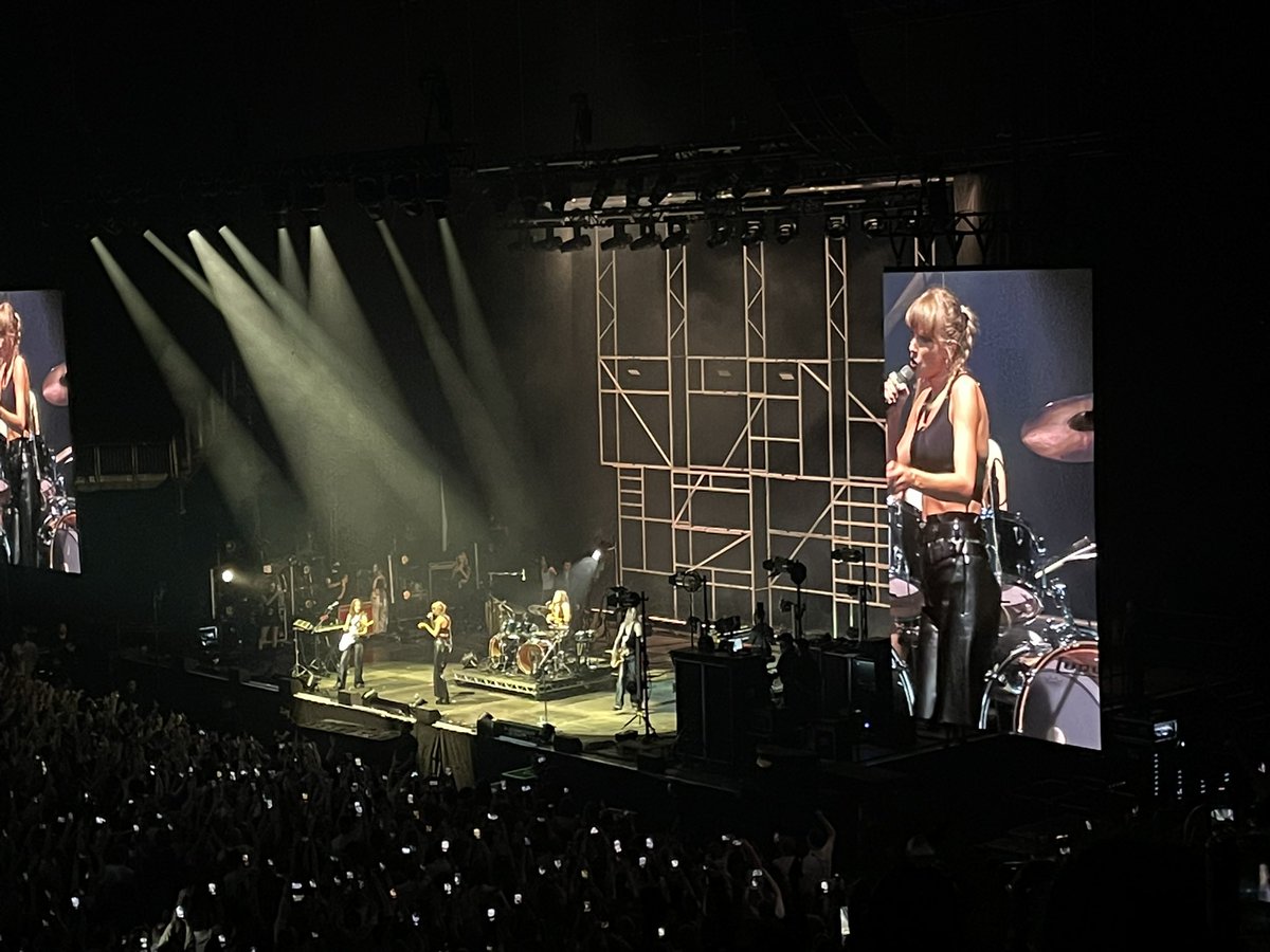 We went to see <a href="/HAIMtheband/">HAIM</a> last night and got a dose of <a href="/taylorswift13/">Taylor Swift</a> for good measure! Safe to say these women rock! #womeninmusic #HAIM #TaylorSwift #livemusic #Lovemusic