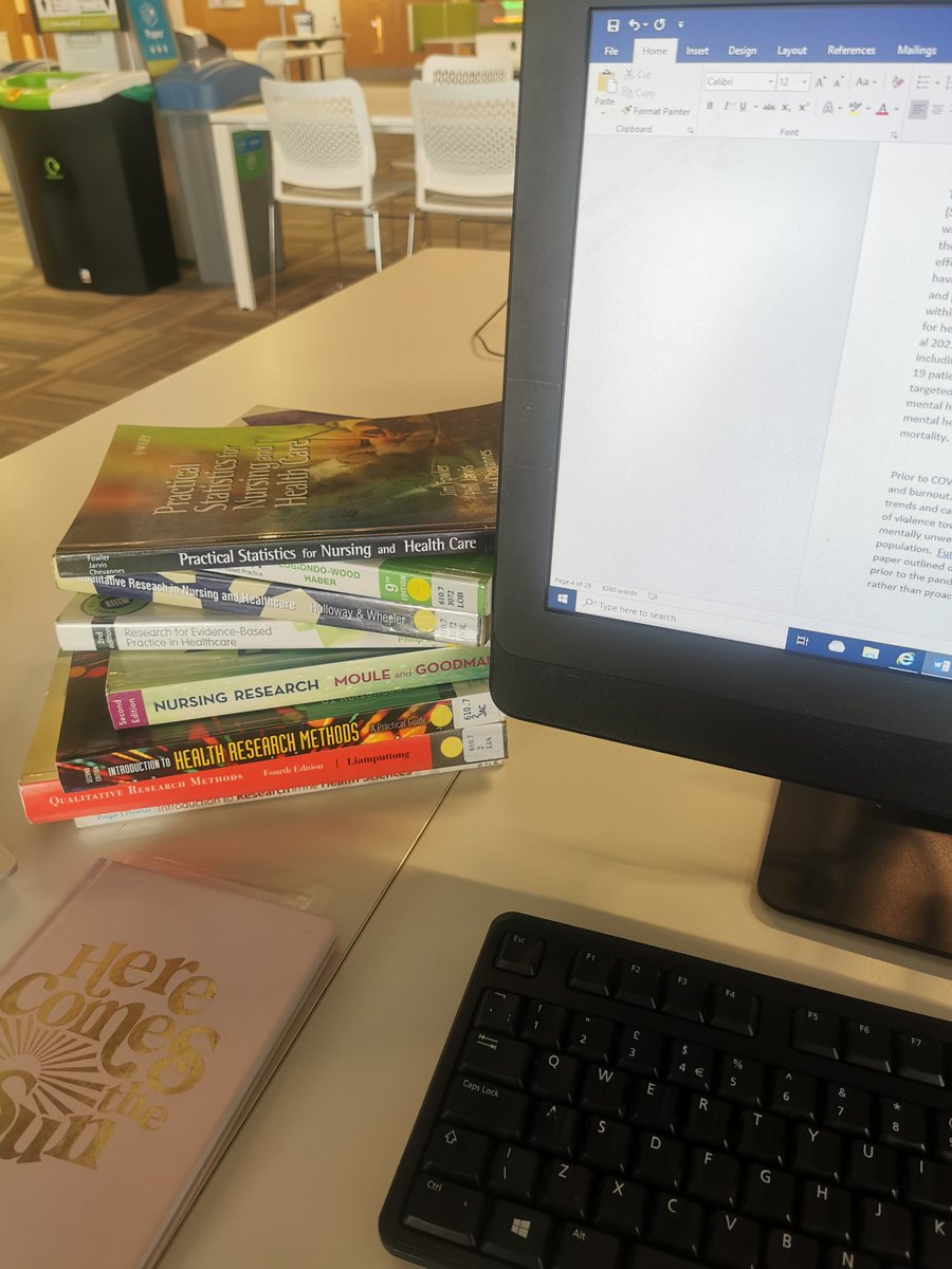 linsfd's tweet photo. Silent study area in GCU library perfect for dissertation writing! 6000 words done another few thousand to go #nearlythere #mscadvancedpractice https://t.co/HBWan1DnDJ