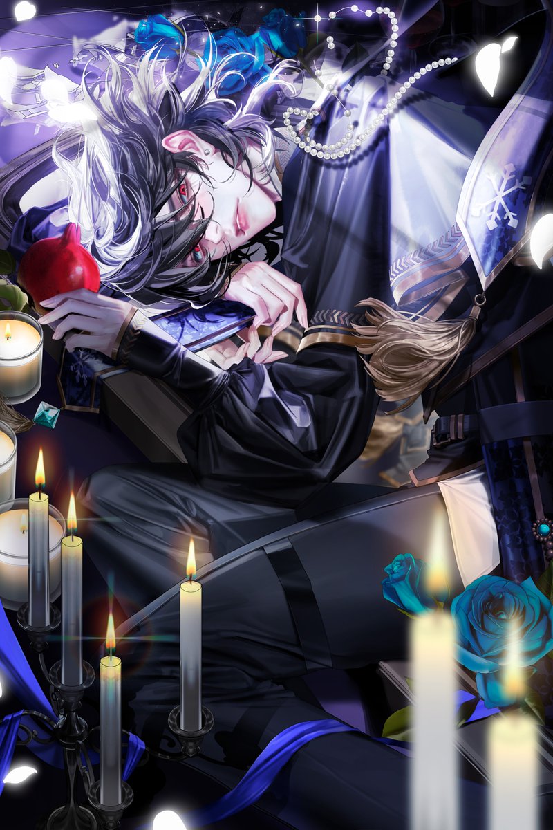 [#RT 이벤트]

<앙상블스타즈!!> 사쿠마 레이 일러스트 작업했습니다. 
[스카우트! La Mort] 및 [SHUFFLE×정적의 흑설] 이벤트 많이 즐겨주세요! 💙

본 트윗을 리트윗 해주신 2분 추첨하여 5만원 상품권을 드립니다!
29일 오후에 추첨합니다! 편안한 하루 되세요!🥺💙💙