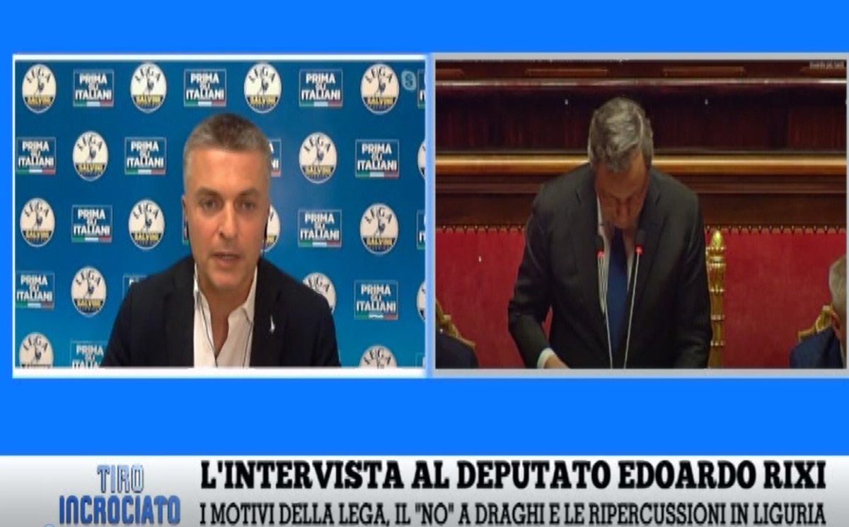 Crisi di governo, #Rixi a #Telenord: "Non è chiaro come possano convivere assieme il #Toti di Roma e quello ligure".
Leggi qui l'articolo➡️telenord.it/crisi-di-gover…