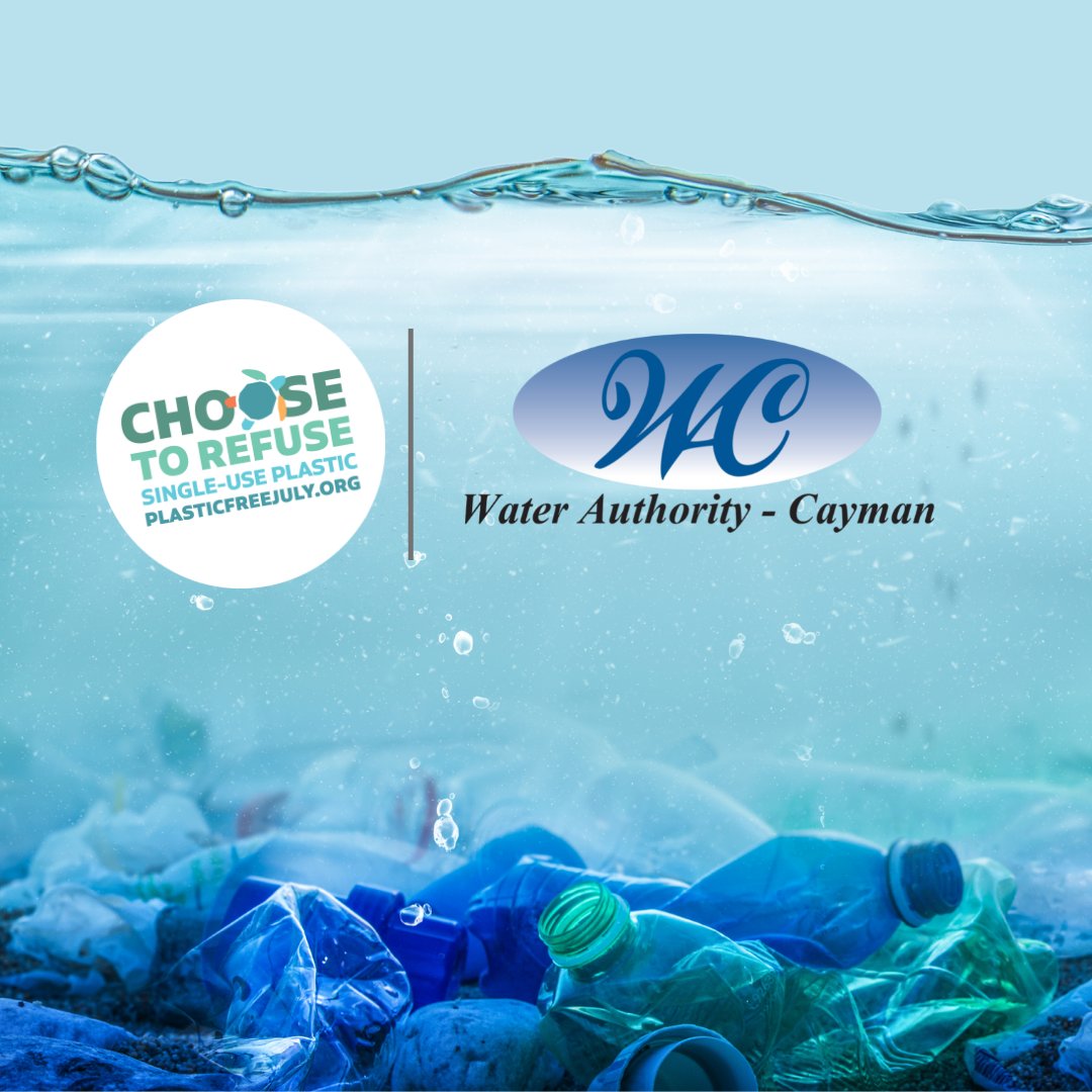 Did you know 8 million metric tons of plastic end up in our oceans yearly? Recycling alone cannot end pollution we  need to reduce reliance on single-use plastic. Make the switch to a reusable water bottle! #PlasticFreeJuly #ChooseToRefuse #TakeBackTheTap