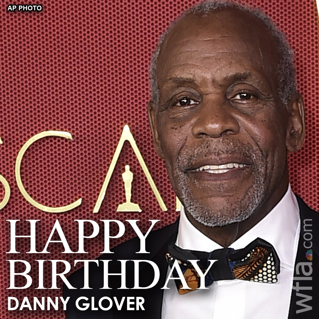 HAPPY BIRTHDAY Join us in wishing a happy 76th birthday to actor Danny Glover!  