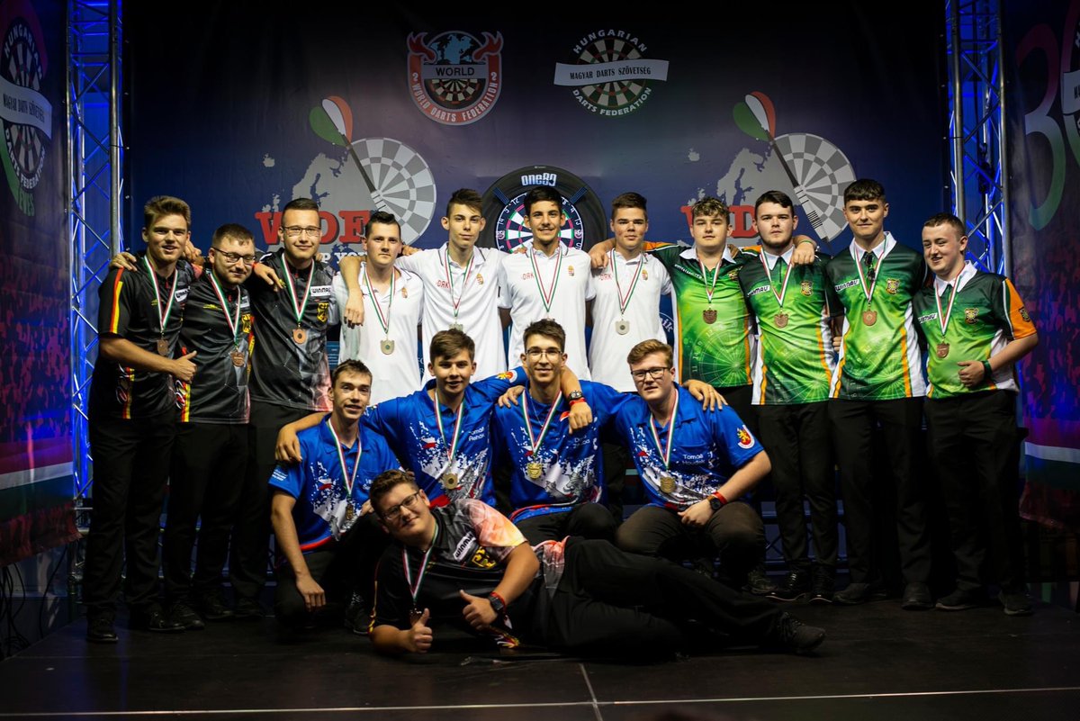 BenMccaffrey5's tweet photo. Bronze medal in the team event and the Doubles at the WDF Europe Cup last week, happy with the way I played starting to get back to the old me. Big thanks to my sponsors @Winmau @ModusDarts180 @luckyduck1982 https://t.co/9jcnbAQqny