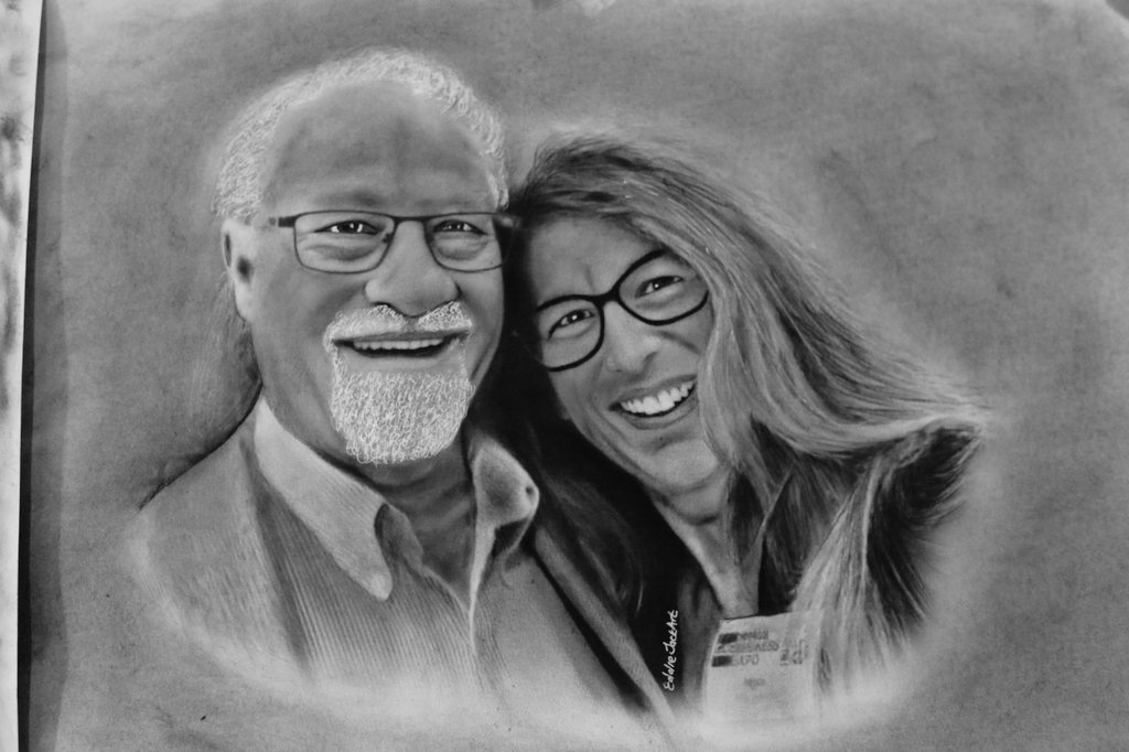 EddieJackArt's tweet image. Blessed to ve made a potrait of these 2married influencial pple @SelfHelpTrainer &amp;amp; wife to commemorate their 2nd wedding anniversary.Thanks 4the work u re doing in Europe&amp;amp;Greater part of Africa to inspire young pple through @Educational_Mis.Wishing u the best♥️cc: @conradleonard9