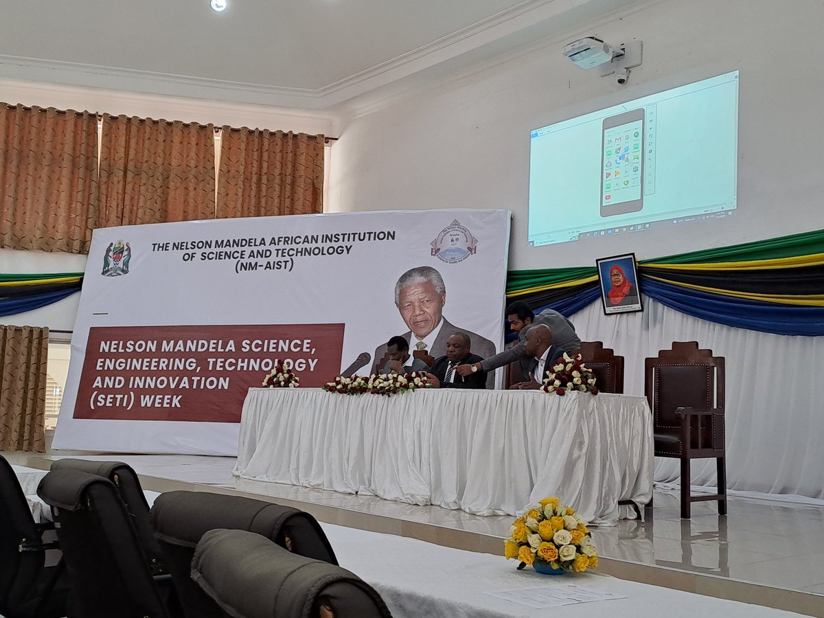 ShubiF's tweet photo. Nobel Symposium for secondary schools (economics, medicine, physics, chemistry, peace,etc
#SETIWeek
#InnovationWeek
#NelsonMandelaWeek
@NM_AIST https://t.co/d6jKtGJTUm
