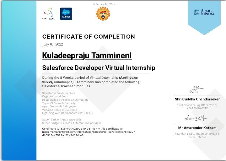 Kuladeep2002's tweet photo. Enjoyed being part of the internship. Thank you sir for guiding us
@satyagoluguri 
#MVGRSFDAYS https://t.co/7yk3h0u40A