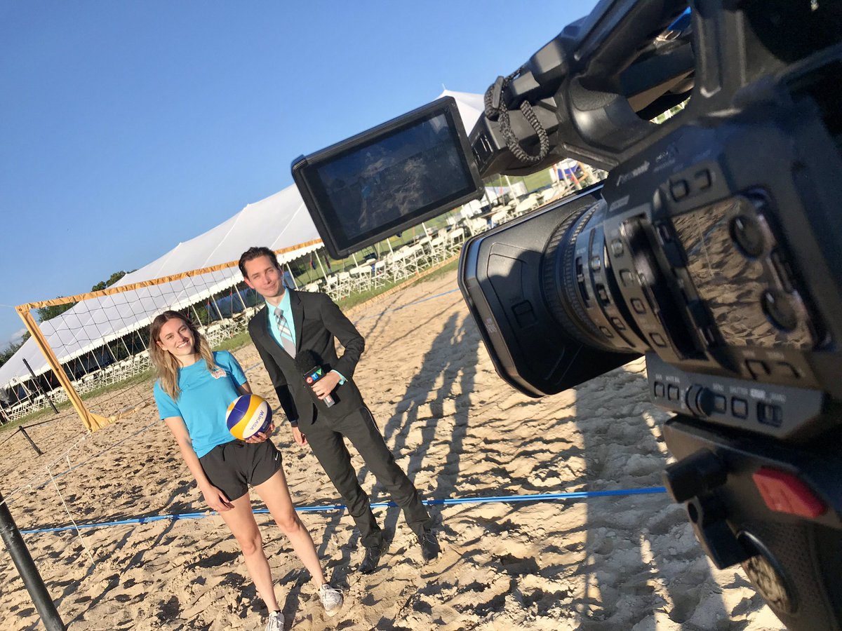 MasonDePatie's tweet photo. I’m checking out Super-Spike this morning on @CTVMorningWPG. I'm learning all about how it’s western Canada’s largest outdoor volleyball tournament and all about its stacked concert lineup. Tickets are still available! https://t.co/nr6LLtfUFR
