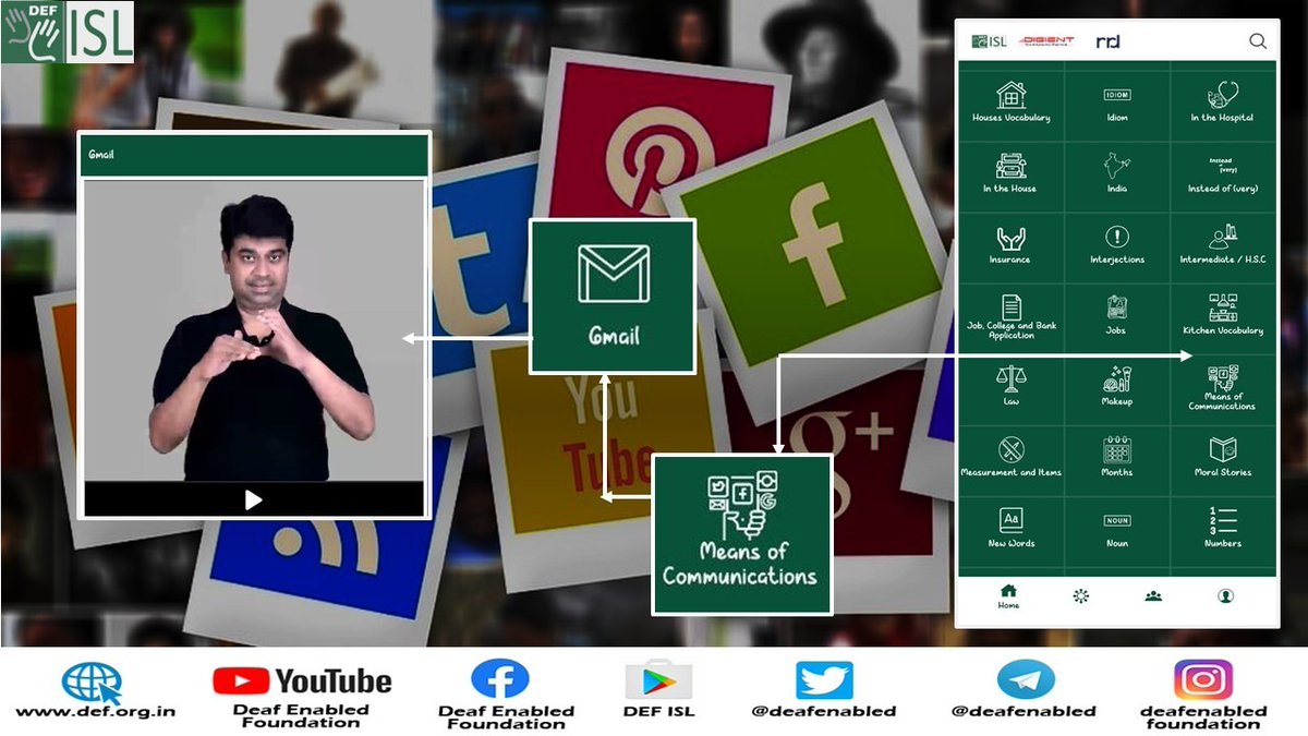 deafenabled's tweet photo. Bridge gaps of communication with the DEF ISL App. Download it today! #IndianSignLanguage #Deafcommunication #deafenabledfoundation https://t.co/g1V3XzVszD