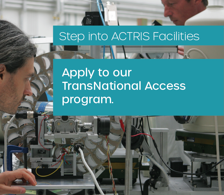 ACTRISRI's tweet photo. 🆕📢Step to the forefront of #atmospheric research. The call for Access to 11 #ACTRIS facilities is open to users from academia and industry continuously until May 2023 !
👉More info at  https://t.co/Ng0CUaesZy

#TNA #H2020 #EU_RIs #ENVRI #exploringtheatmosphere https://t.co/TlB8SzCAW4